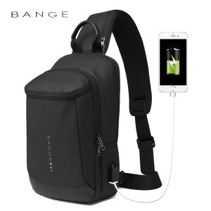 Bange New Multifunction USB Recharging Crossbody Bag