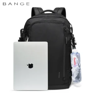 BANGE Expandable Large Capacity 15.6 inch Laptop Backpack Travel FAA Flight Approved Outdoor Bag for Men
