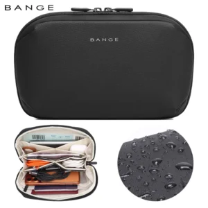 BANGE Travel Electronics Organizer Power Bank Pouch Gadgets Accessorie Case for USB Cable Cords,Hard Drives Storage Bag