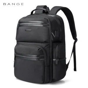 BANGE Anti Theft Laptop 15.6″ Anti-wrinkle Waterproof USB Recharging Oxford Backpack Men Fashion Travel Bag Backpacks