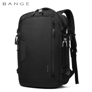 BANGE Expandable Large Capacity 15.6 inch Laptop Backpack Travel FAA Flight Approved Outdoor Bag for Men