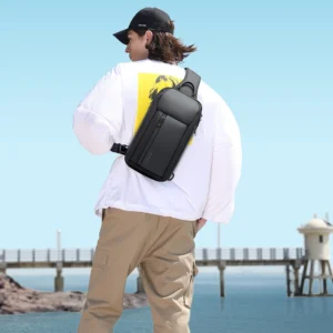 Bange New Oxford Fashion Waterproof Crossbody Models Men’s Chest Bag Leisure Shoulder Satchel Large Capacity