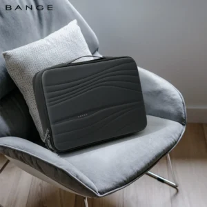 BANGE Shockproof Protective Sleeve Case for 14.1 Ich New MacBook Pro Black Slim Carryig Waterproof Laptop Bag Me