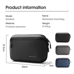 BANGE Travel Electronics Organizer Portable Cord Case Tech Storage Extra Large 3 Layers Universal Carry Cable Bag for